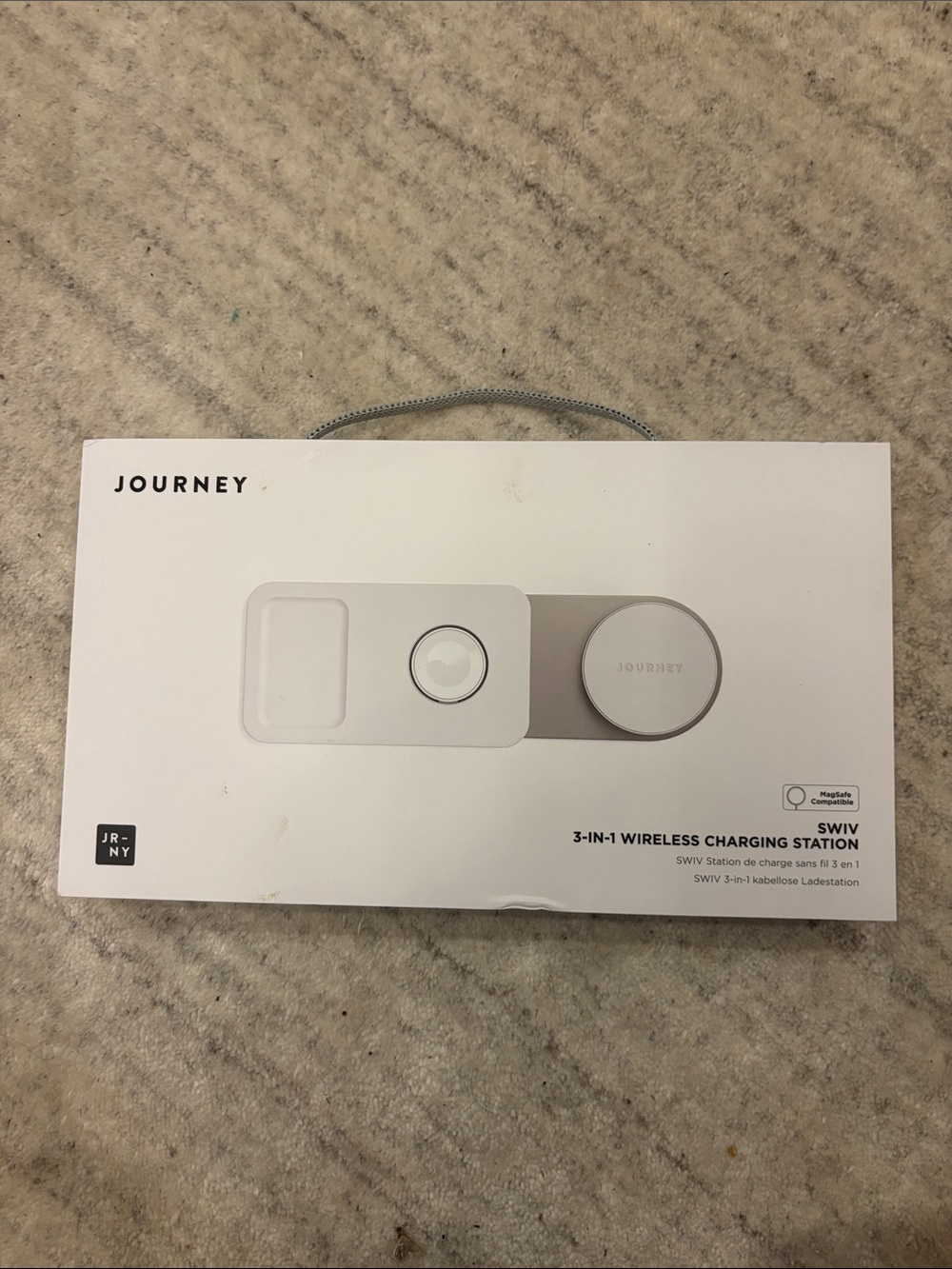 Journey 3-in-1 Wireless Charging Station - White